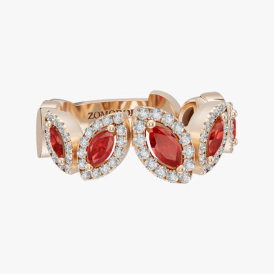 Five-Stone Marquise Jewelry Ring